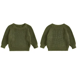 Soft Cotton Pullover Sweater