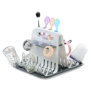 Portable Baby Bottle Drain and Storage Holder