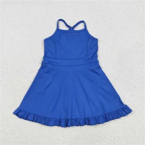 Baby Girls Royal Blue Dress